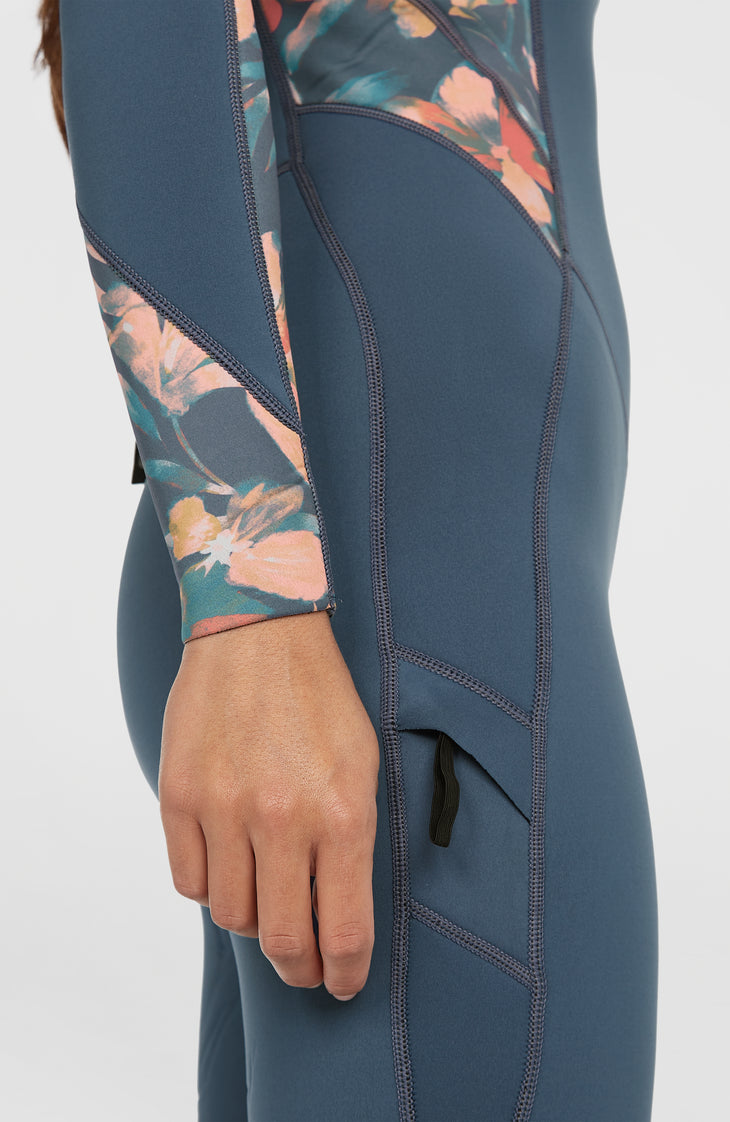 Wms Bahia 3/2 Back Zip Full | COPENBLU/PNTROPCS/PNTROPCS