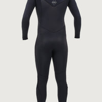 Hyperfreak 3/2mm Chest Zip Full Wetsuit | BLACK/BLACK