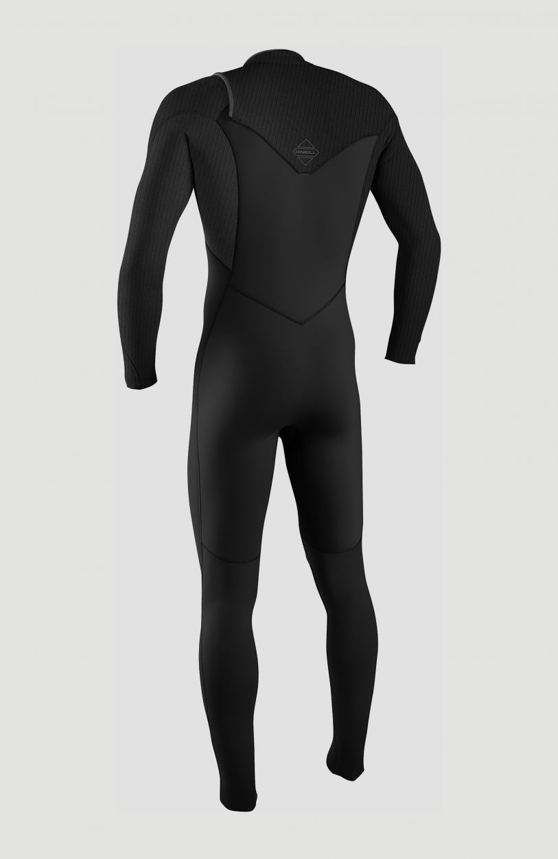 O'Neill Herren Hyperfreak 4/3mm Chest Zip Full Wetsuit Herren – O