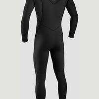 Hyperfreak Plus 5/4mm Chest Zip Full Wetsuit | BLACK/BLACK