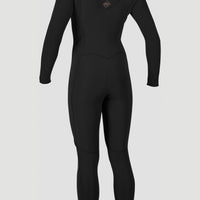 Hyperfreak Plus 4/3mm Chest Zip Full Wetsuit | BLACK/BLACK