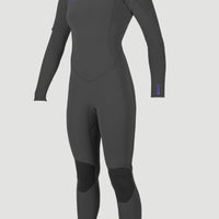 Hyperfreak Plus 4/3mm Chest Zip Full Wetsuit | GUNMTL/GUNMTL