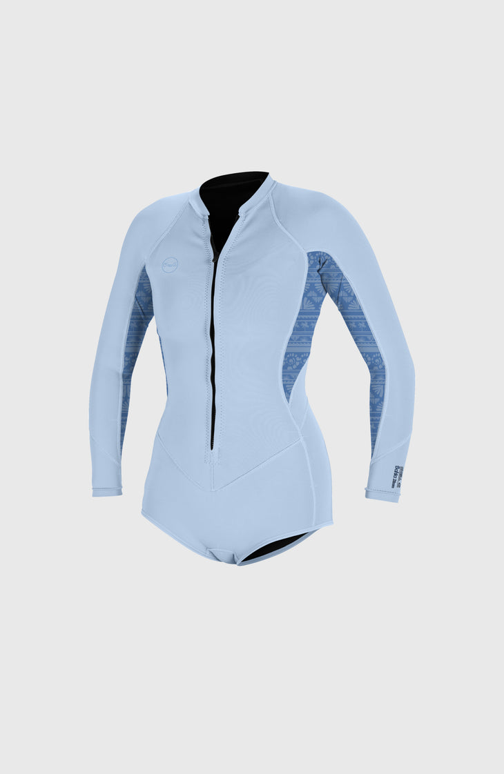 Bahia 2/1mm Front Zip Long Sleeve Spring Wetsuit | CHMBYBLU/SURFABSTRACT/CHMBYBLU