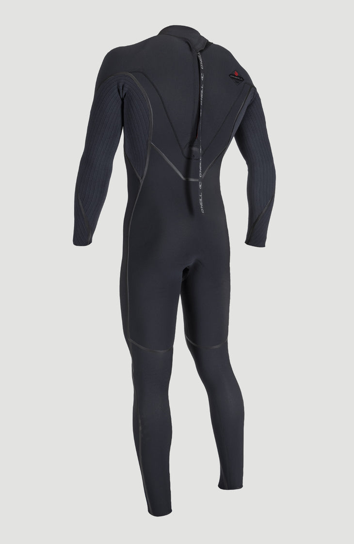 Hyperfreak Fire Plus 3/2mm Back Zip Full Wetsuit | BLACK/BLACK
