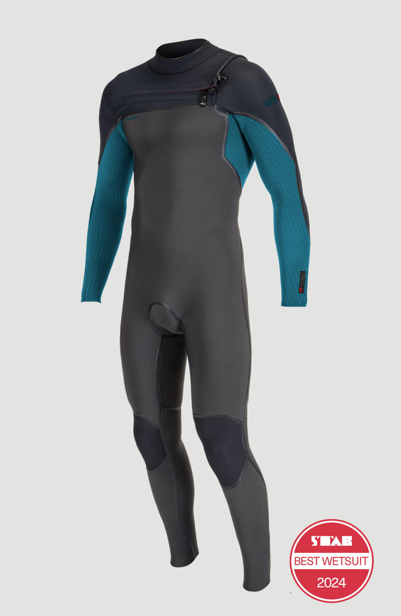 Hyperfreak Fire 4/3mm Chest Zip Full Wetsuit | MIDNIGHT OIL/BLACK/TIDE POOL