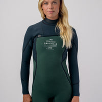 Wms O'Riginal RG8 5/4 Chest Zip Full | Black