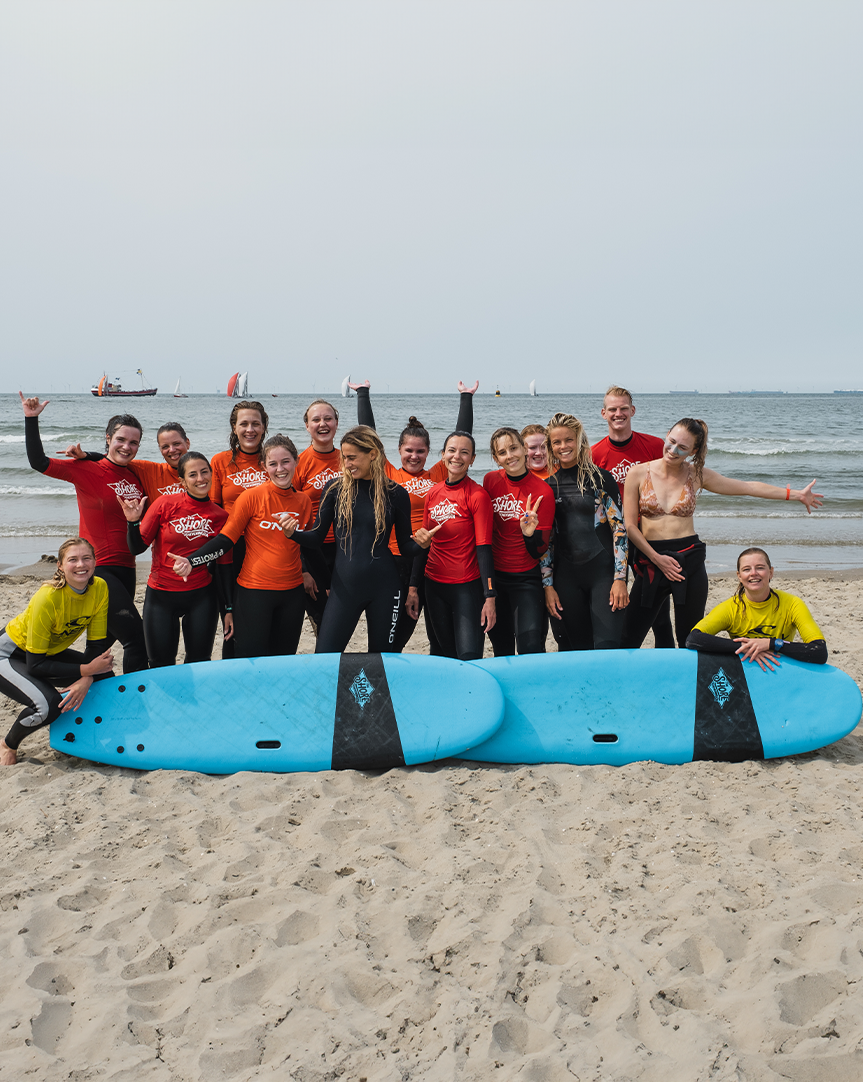 What or who inspired you to take the leap of faith and try surfing today?