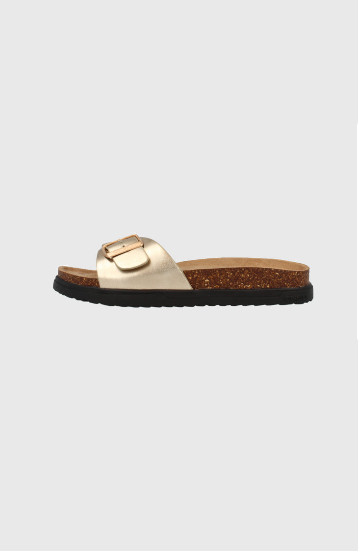 Solana Slider Sandalen | GOLD