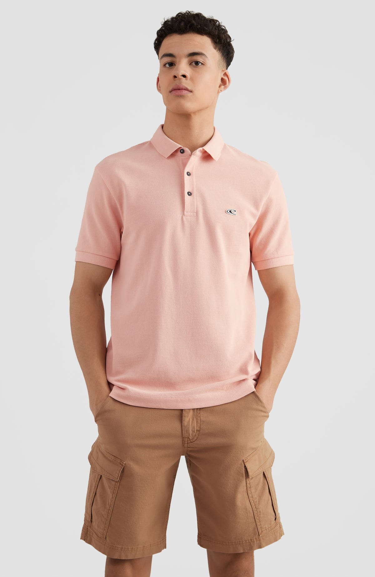 O'Neill Poloshirt mit kleinem Logo | Coral Cloud