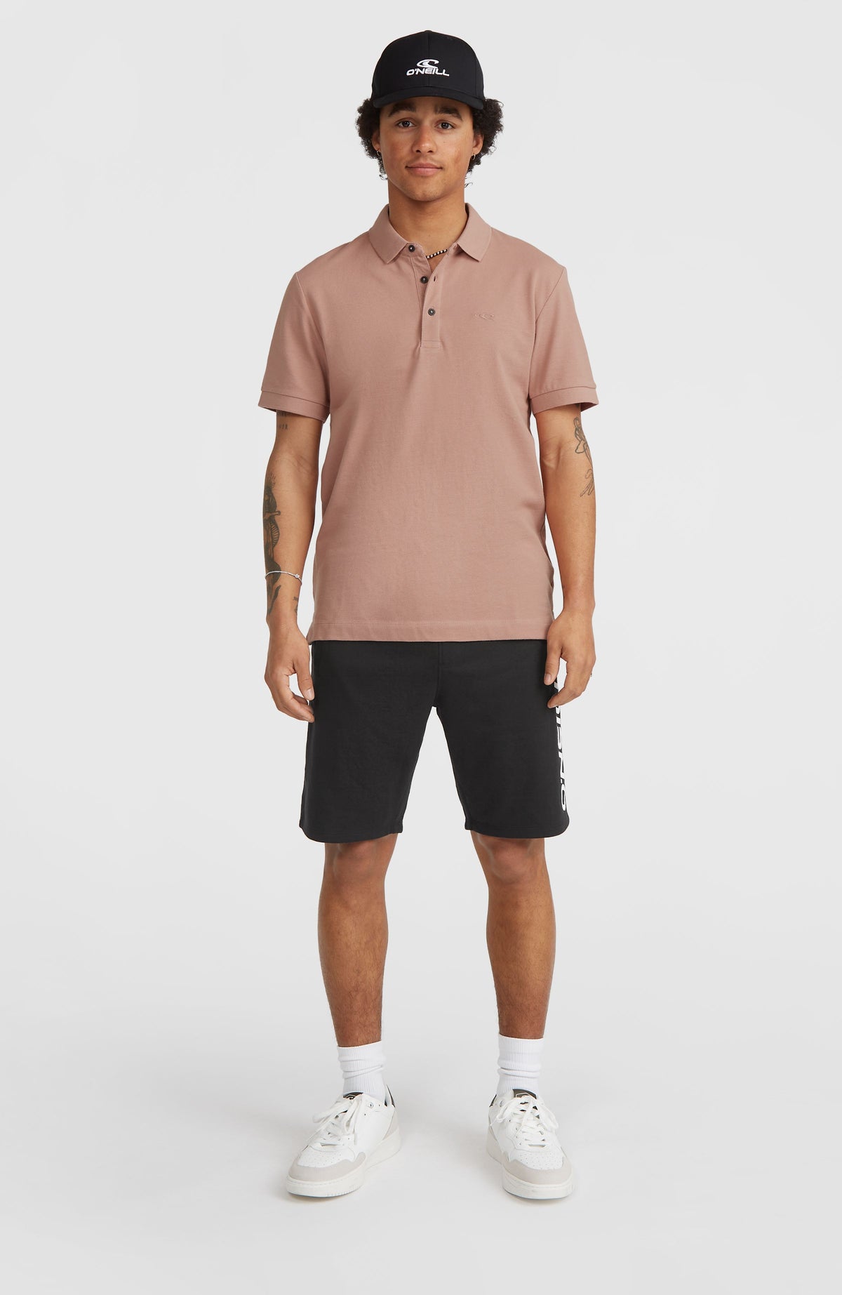 O'Neill Poloshirt mit kleinem Logo | Ash Rose