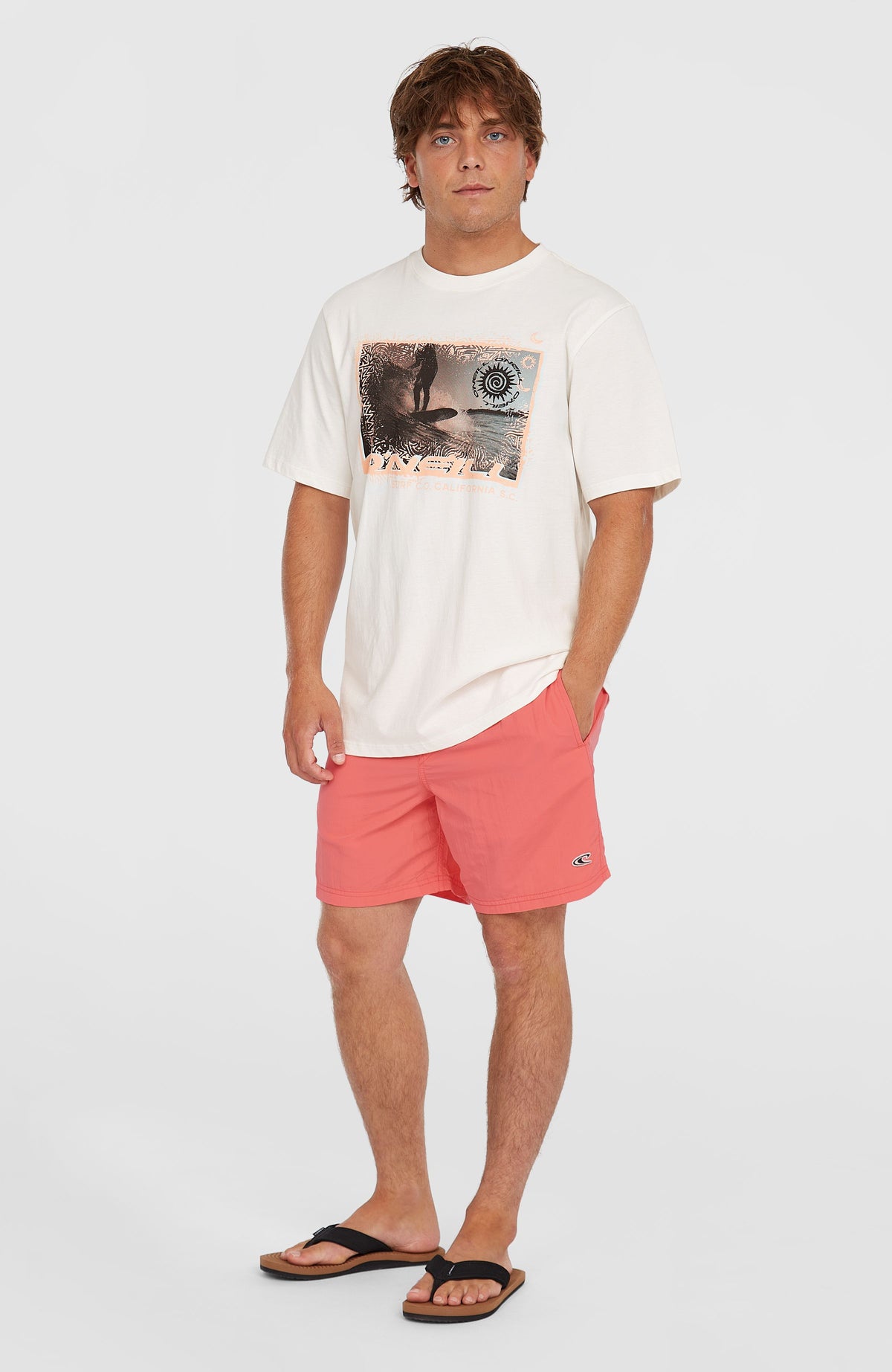 Vert 16'' Badehose | Georgia Peach