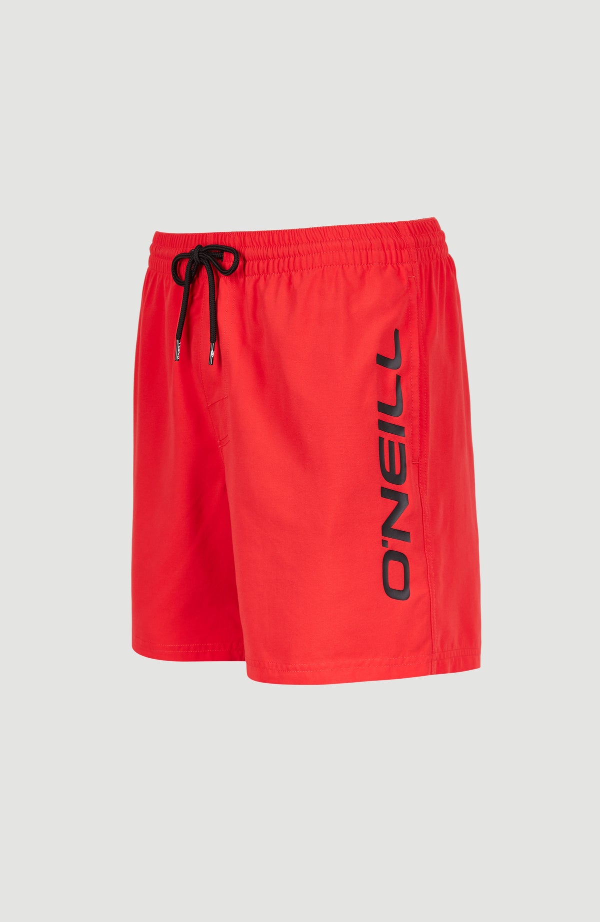 Cali 16'' Badehose für Herren, rot, freigestellt von der Seite mit Logo-Schriftzug