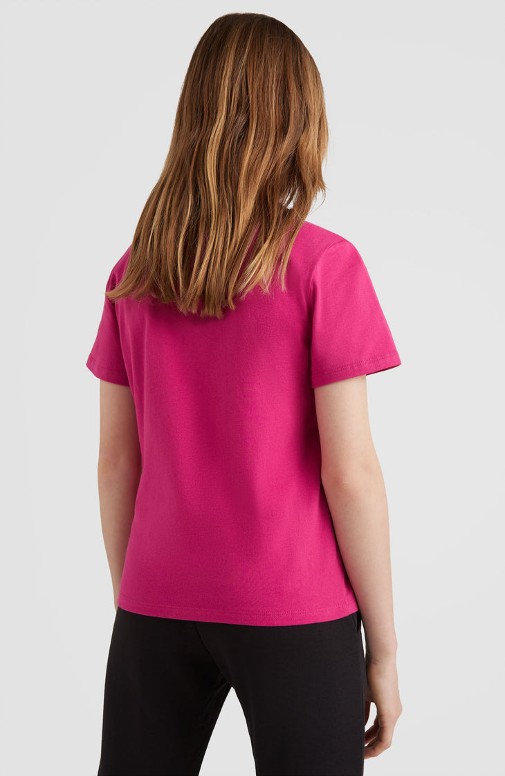 Cube T-Shirt | Fuchsia Red
