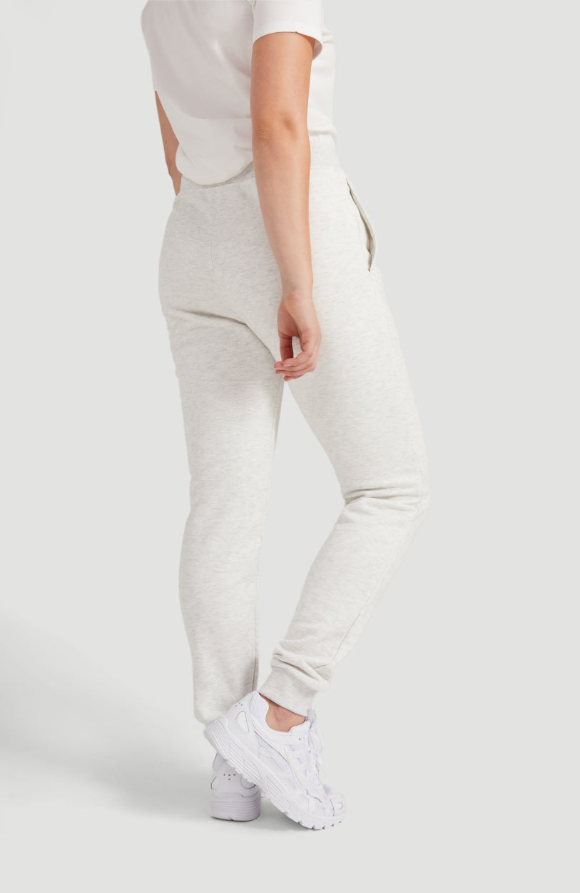 High Waist Jogginghose | White Melee