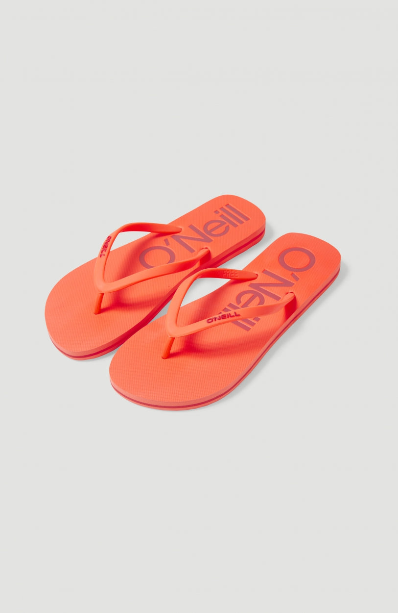 Profile Logo Sandalen | Neon Coral