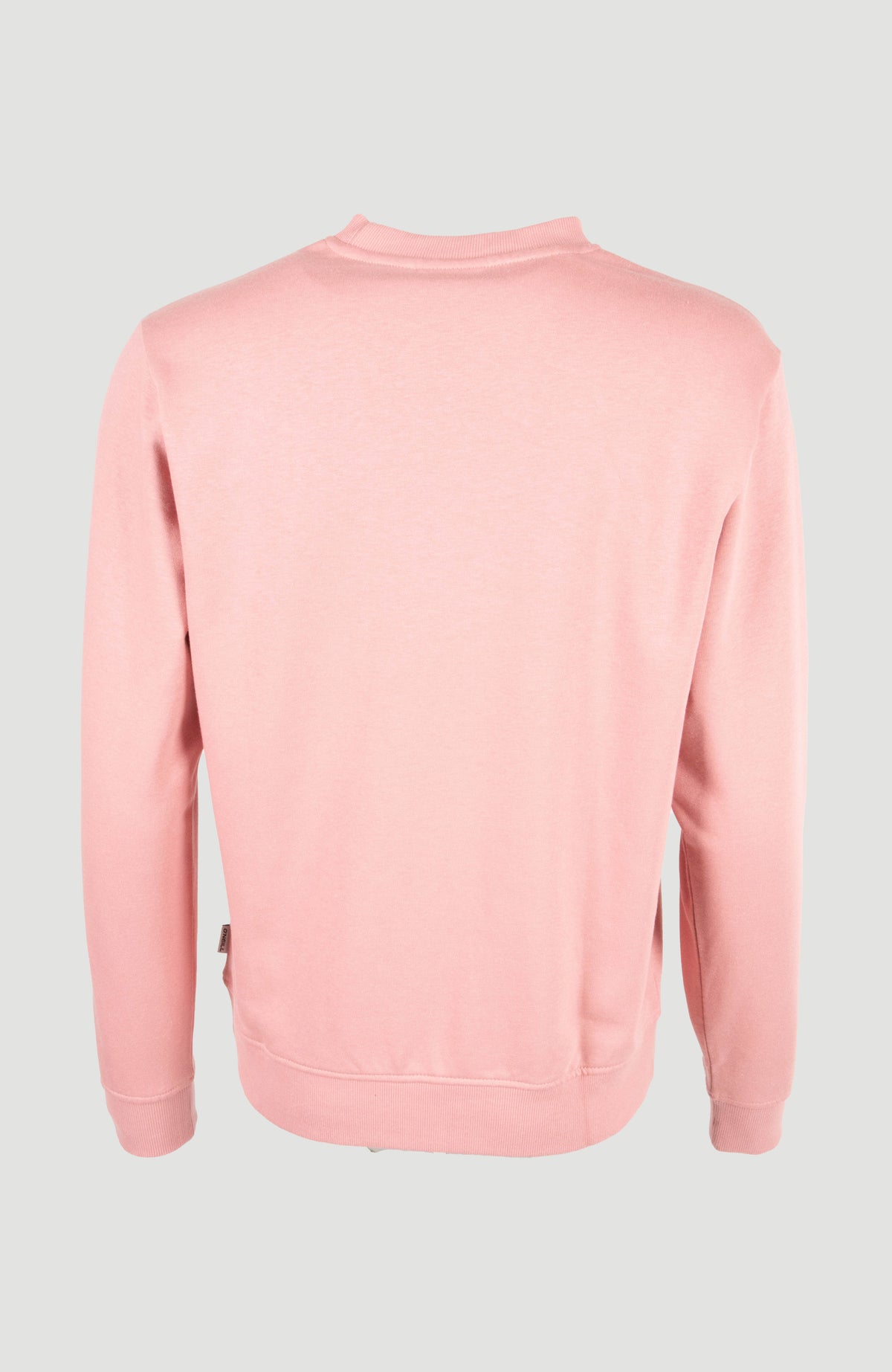 Women of the Wave Crew Sweatshirt für Damen, pink, freigestellt von hinten mit kleinem Logo-Label an der Seite