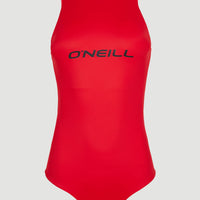 O'Neill Logo Badeanzug | Red Coat