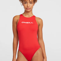 Essentials O'Neill Logo Badeanzug | Red Coat