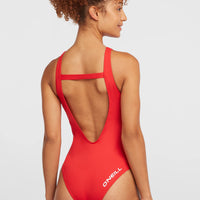 Essentials O'Neill Logo Badeanzug | Red Coat