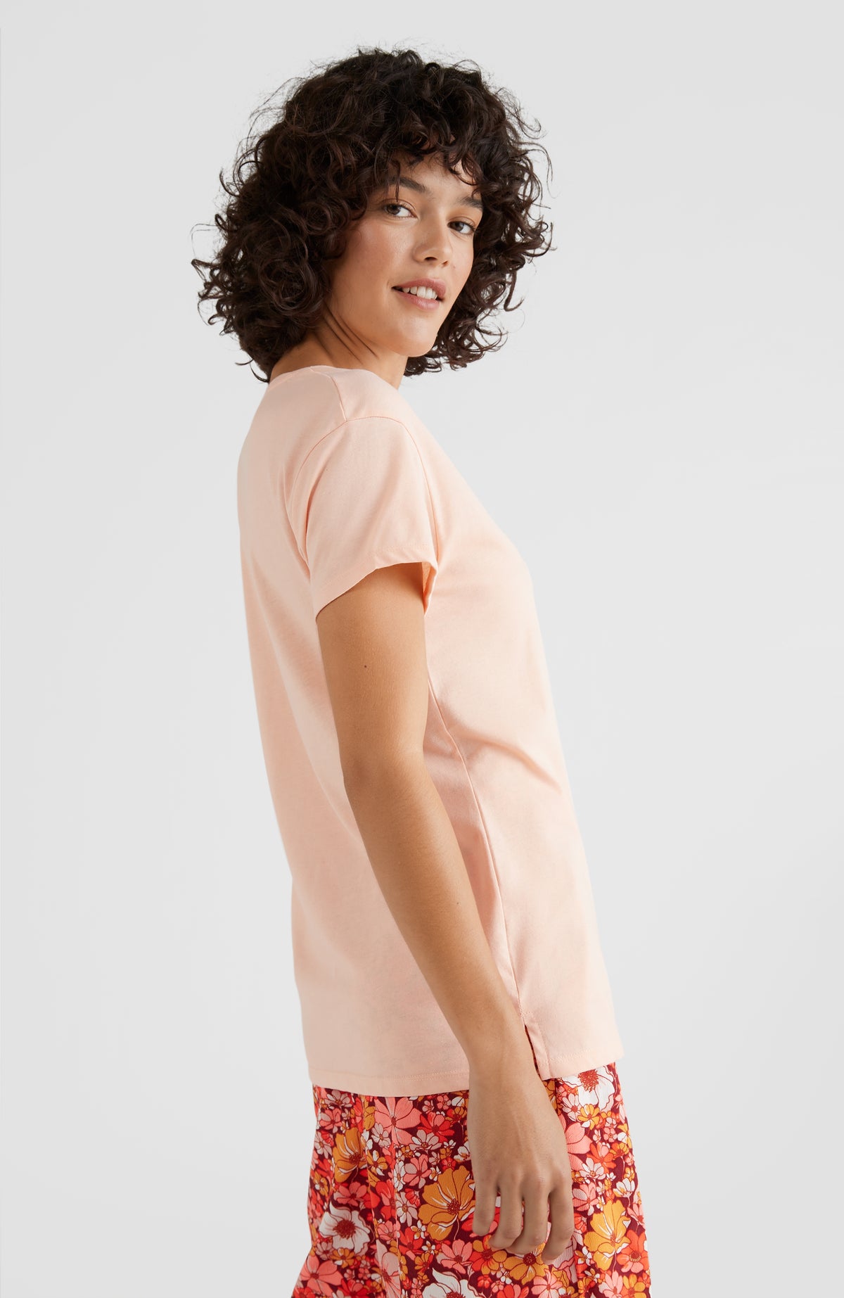 Essentials T-Shirt | Tropical Peach