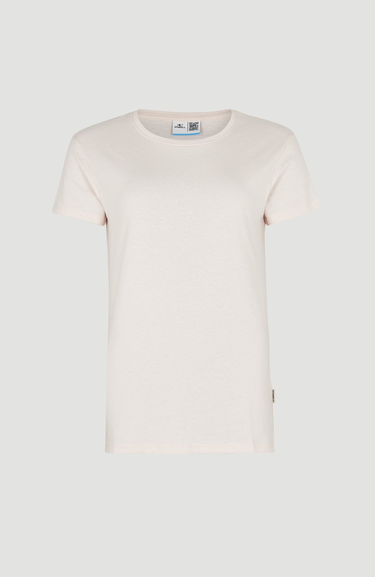 Essentials T-Shirt für Damen, pink, flach liegend von vorne