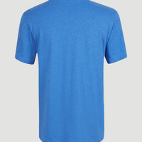 Essentials T-Shirt mit V-Ausschnitt | Palace Blue