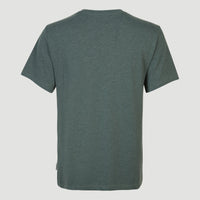 Essentials T-Shirt mit V-Ausschnitt | Balsam Green