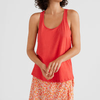 Essentials Racerback-Tanktop | Sunrise Red