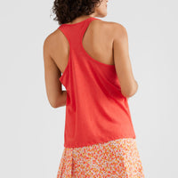 Essentials Racerback-Tanktop | Sunrise Red