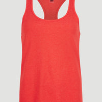 Essentials Racerback-Tanktop | Sunrise Red