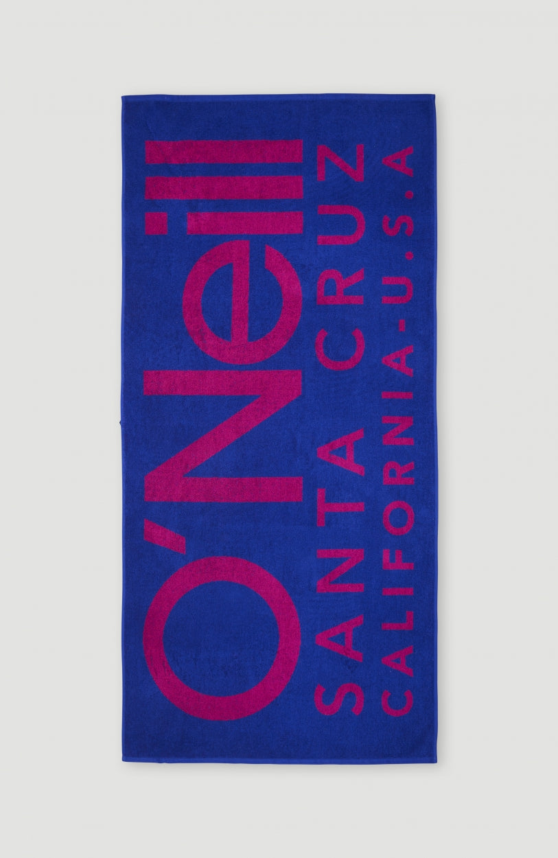 Seawater Handtuch | Surf the web Blue
