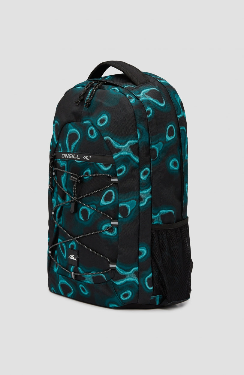 Boarder Plus Rucksack | Blue Heat Map