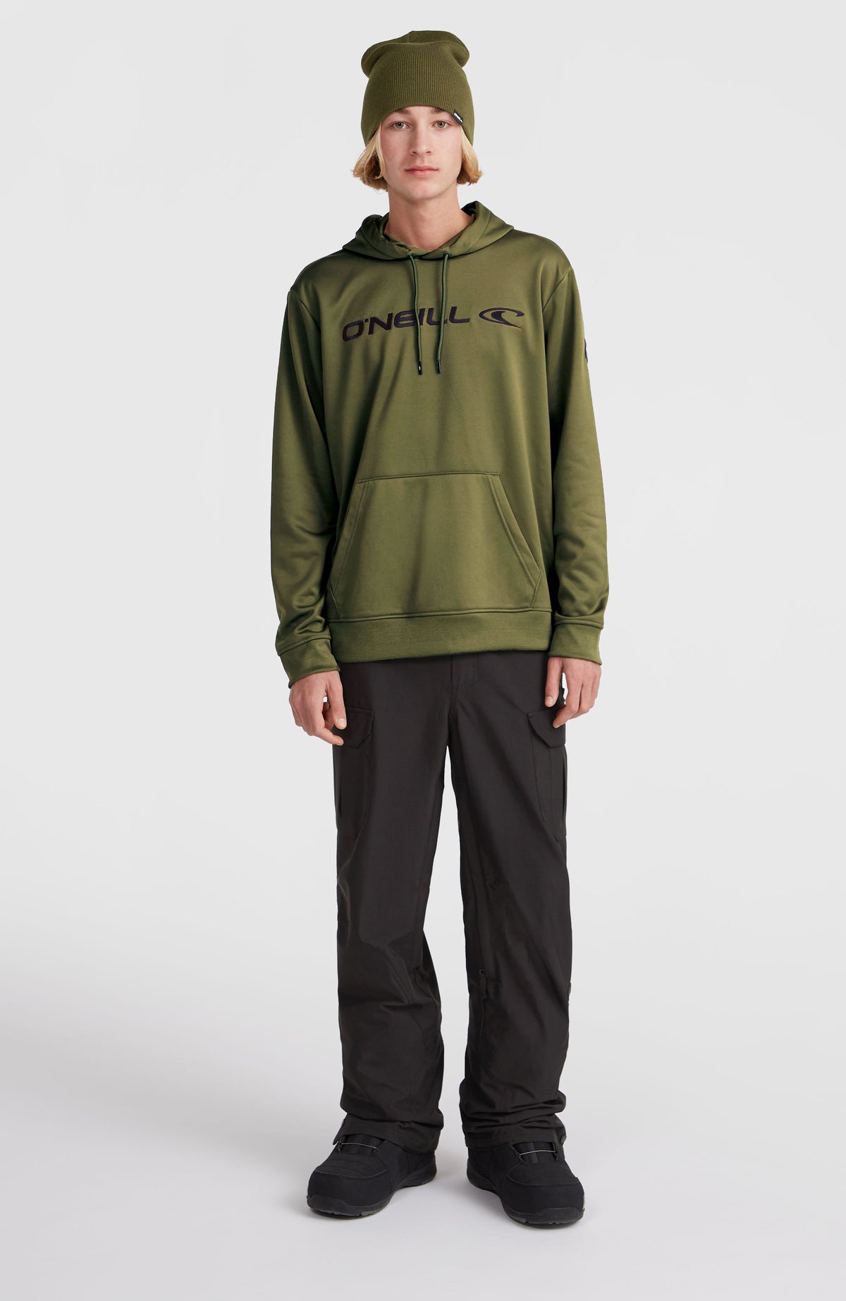 Rutile Fleece-Hoodie | Forest Night