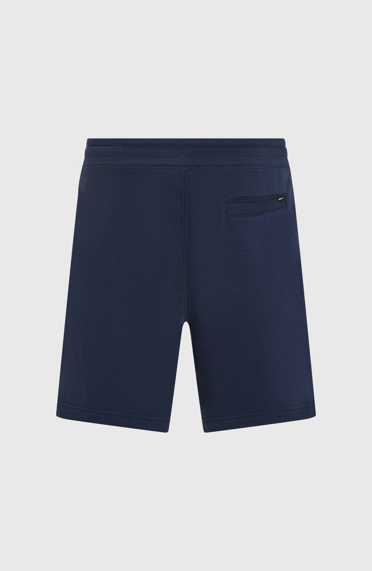 Small Logo Sweatshorts für Herren, blau, flach liegend von hinten mit Gesäßtasche