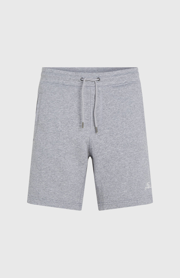 Small Logo Sweatshorts | Silver Melee