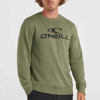 O'Neill Logo Crew Sweatshirt | Deep Lichen Green