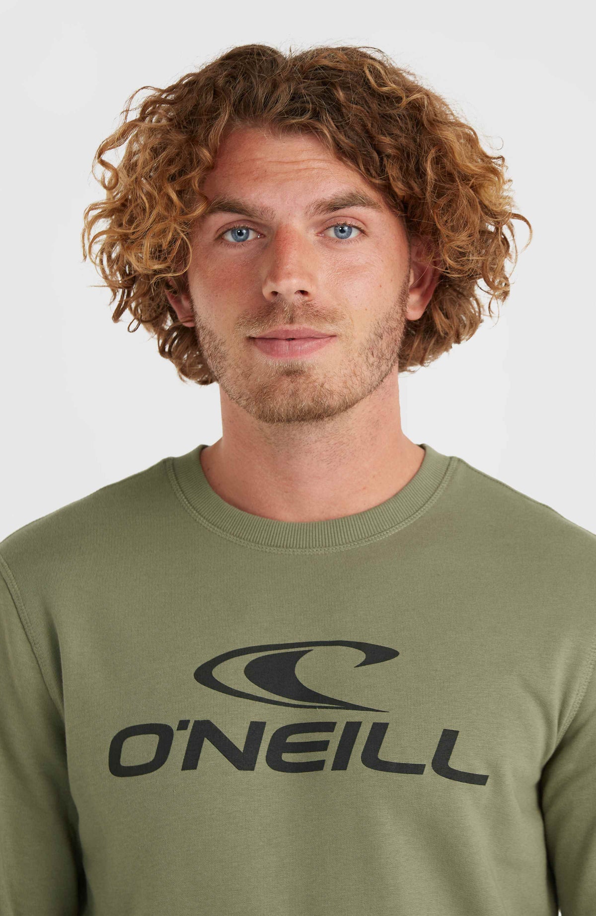 O'Neill Logo Crew Sweatshirt | Deep Lichen Green