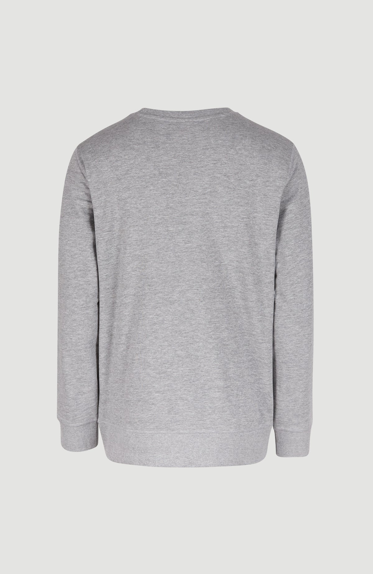 Logo Crew Sweatshirt für Herren, grau, freigestellt von hinten