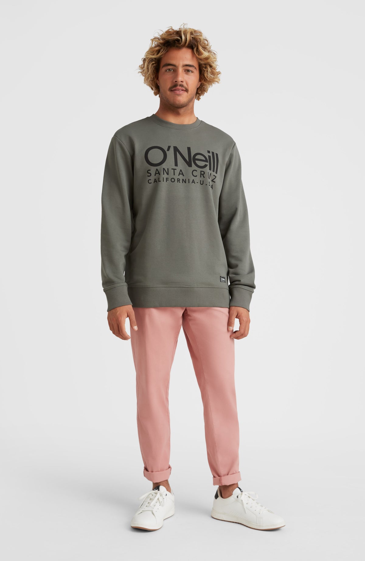 Cali Original Crew Sweatshirt | Military Green