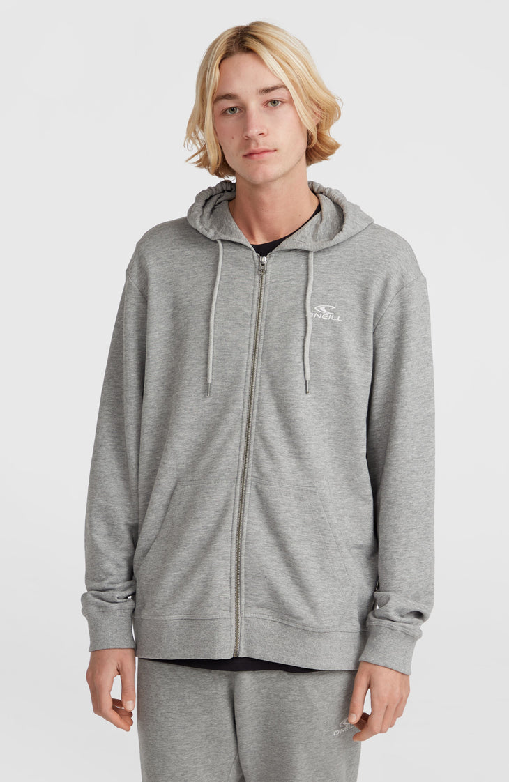 O'Neill Small Logo Kapuzenjacke mit Reißverschluss | Silver Melee
