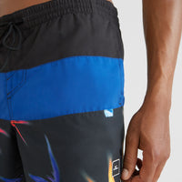 Frame Block Badehose | Blue Multi 6