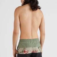 Frame Block Badehose | Green Multi 1