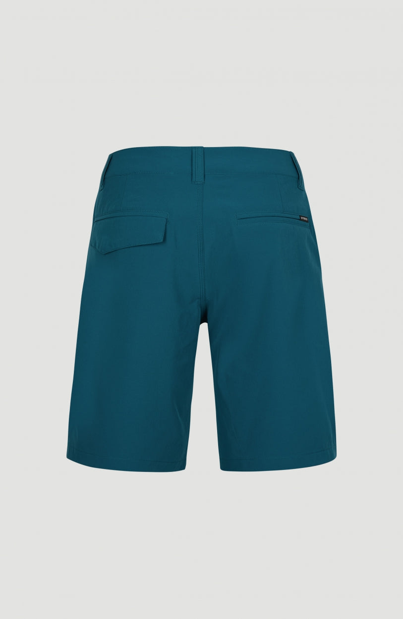 Hybrid Chino-Shorts | Blue Coral