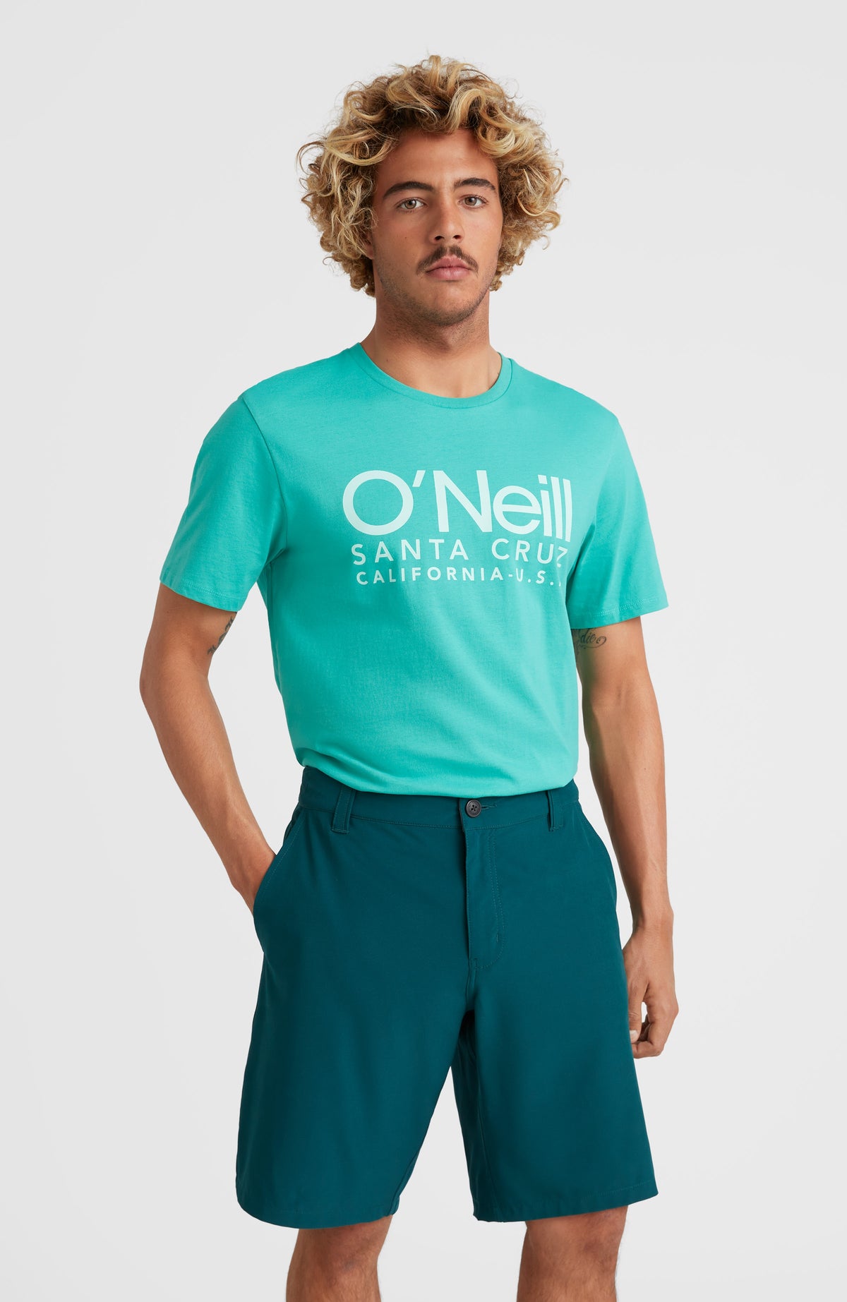 Hybrid Chino-Shorts | Deep Teal