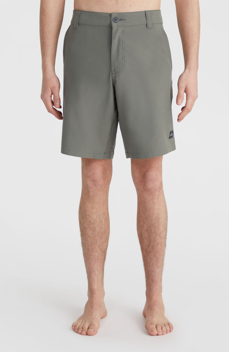 Hybrid Chino-Shorts | Military Green