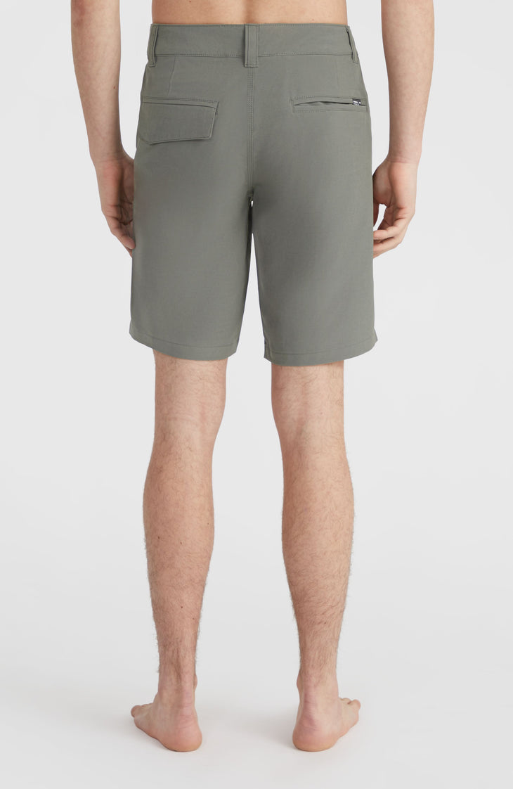 Hybrid Chino-Shorts | Military Green