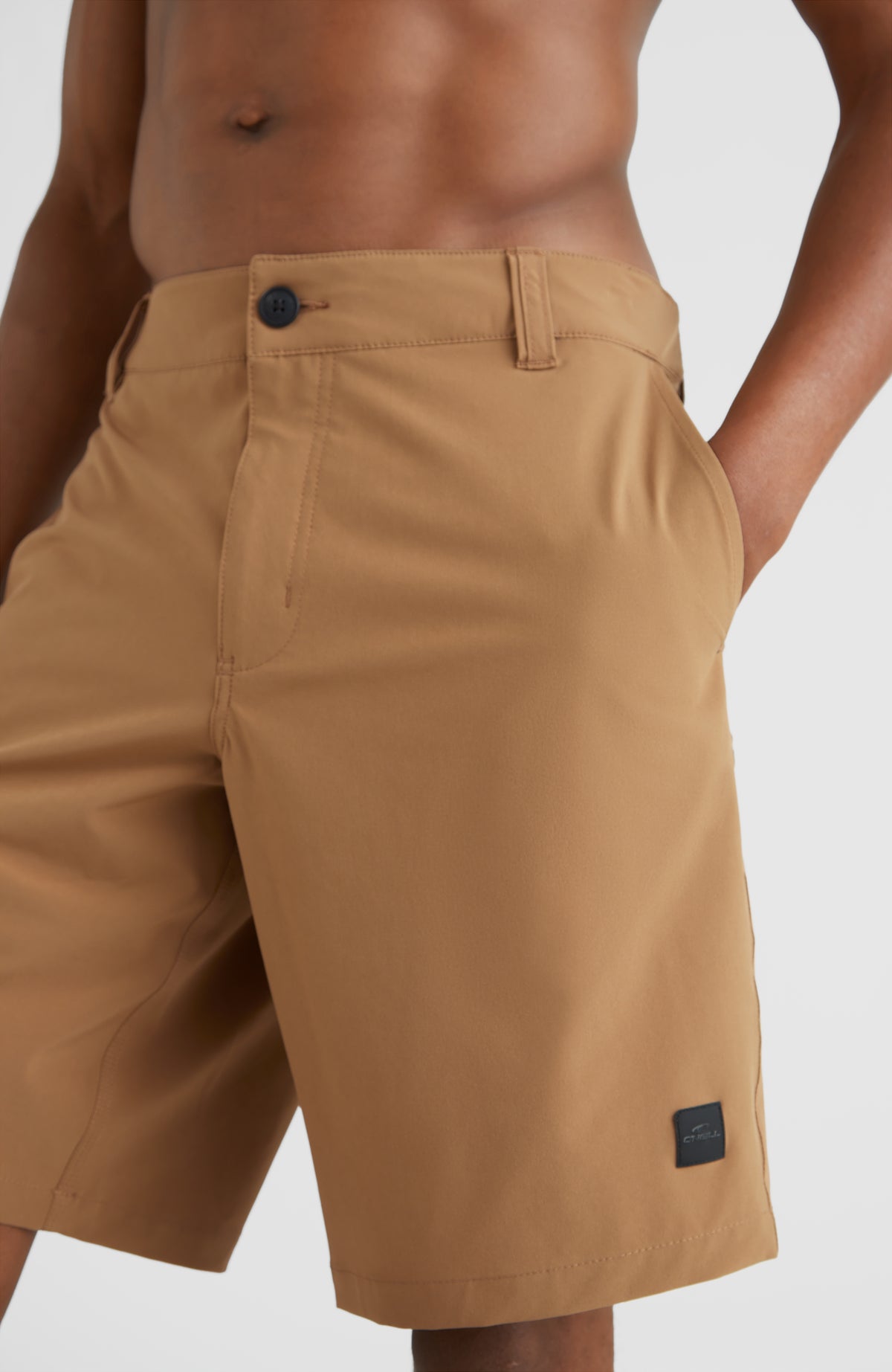 Hybrid Chino-Shorts | Toasted Coconut