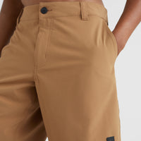 Hybrid Chino-Shorts | Toasted Coconut
