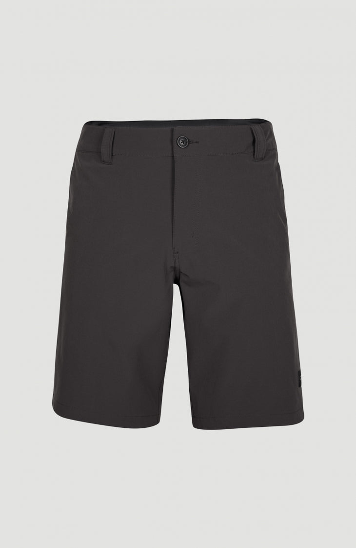 Hybrid Chino-Shorts | Asphalt
