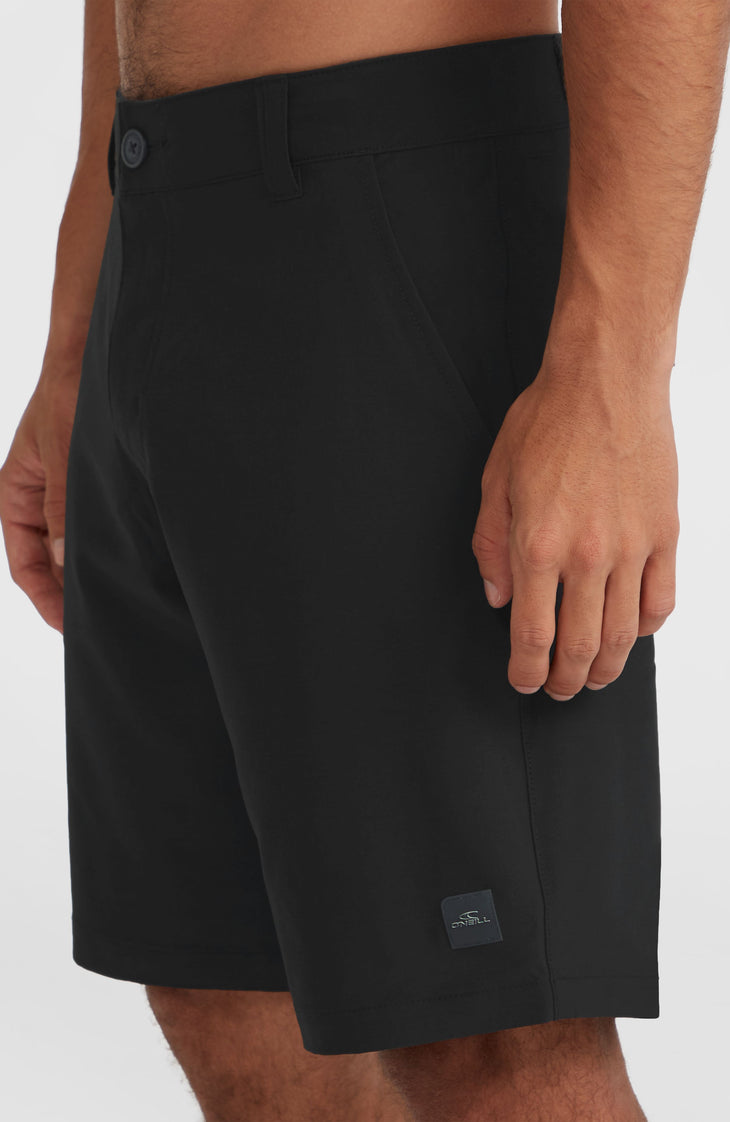 Hybrid Chino-Shorts | Black Out